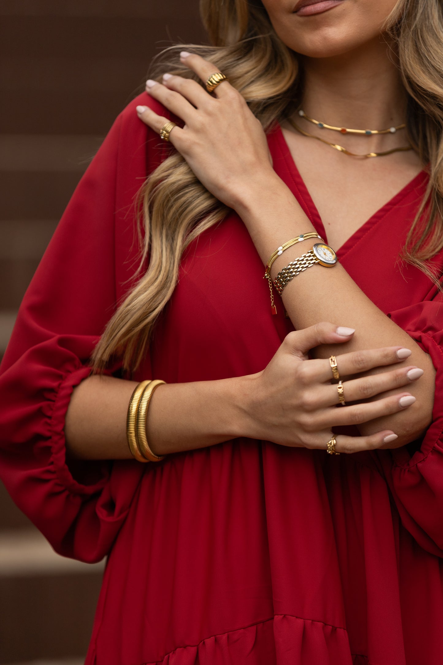 Pulsera dorada