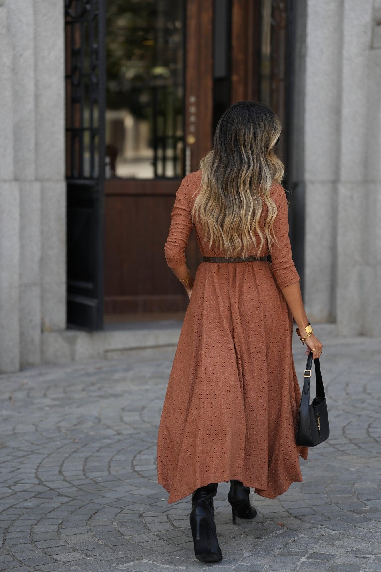 vestido asimétrico