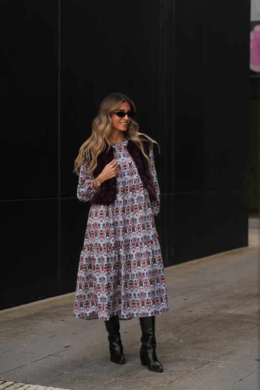 Chaleco de pelo sintético