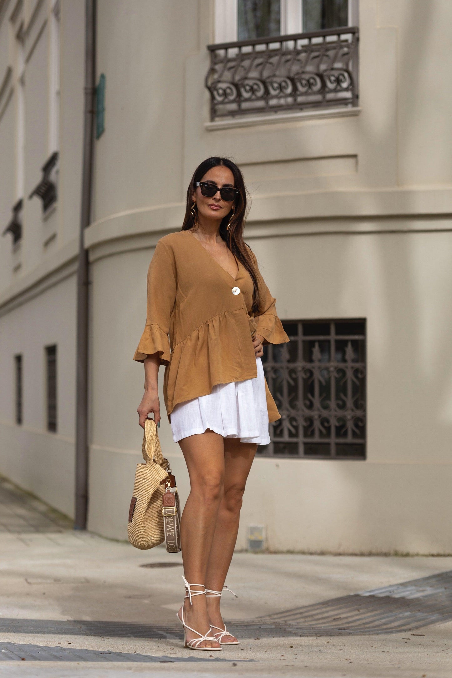 blusa con botones