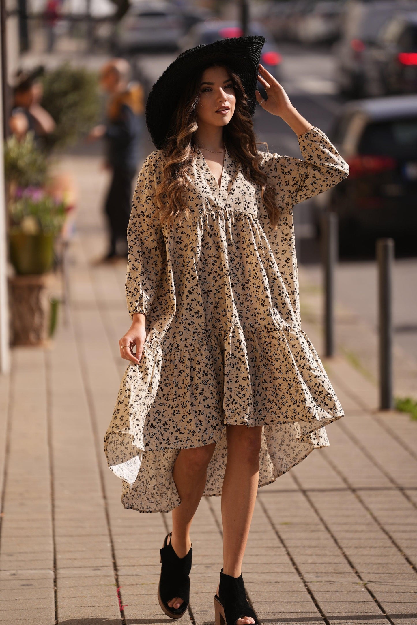 vestido asimétrico