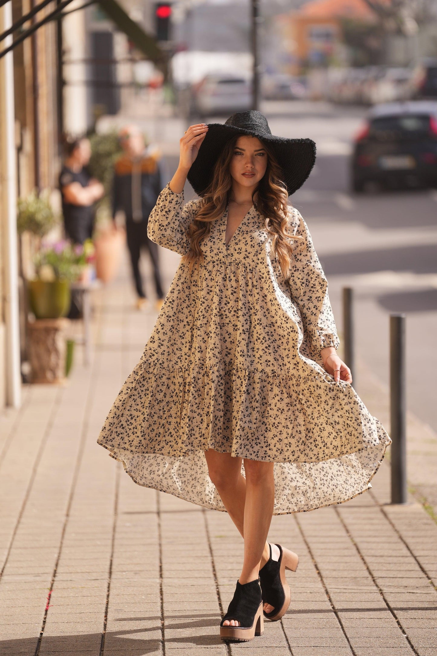 vestido asimétrico