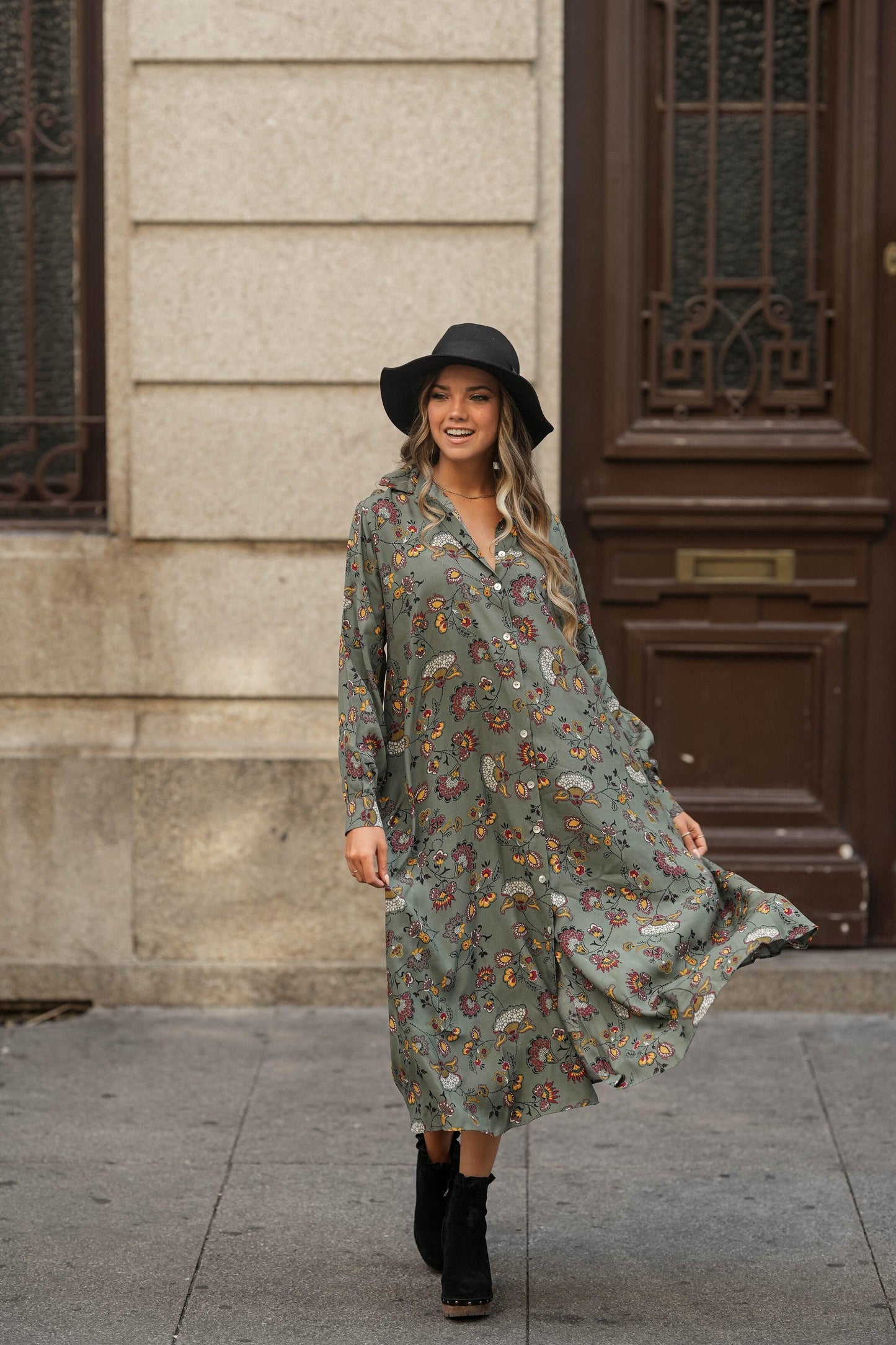 Vestido camisero