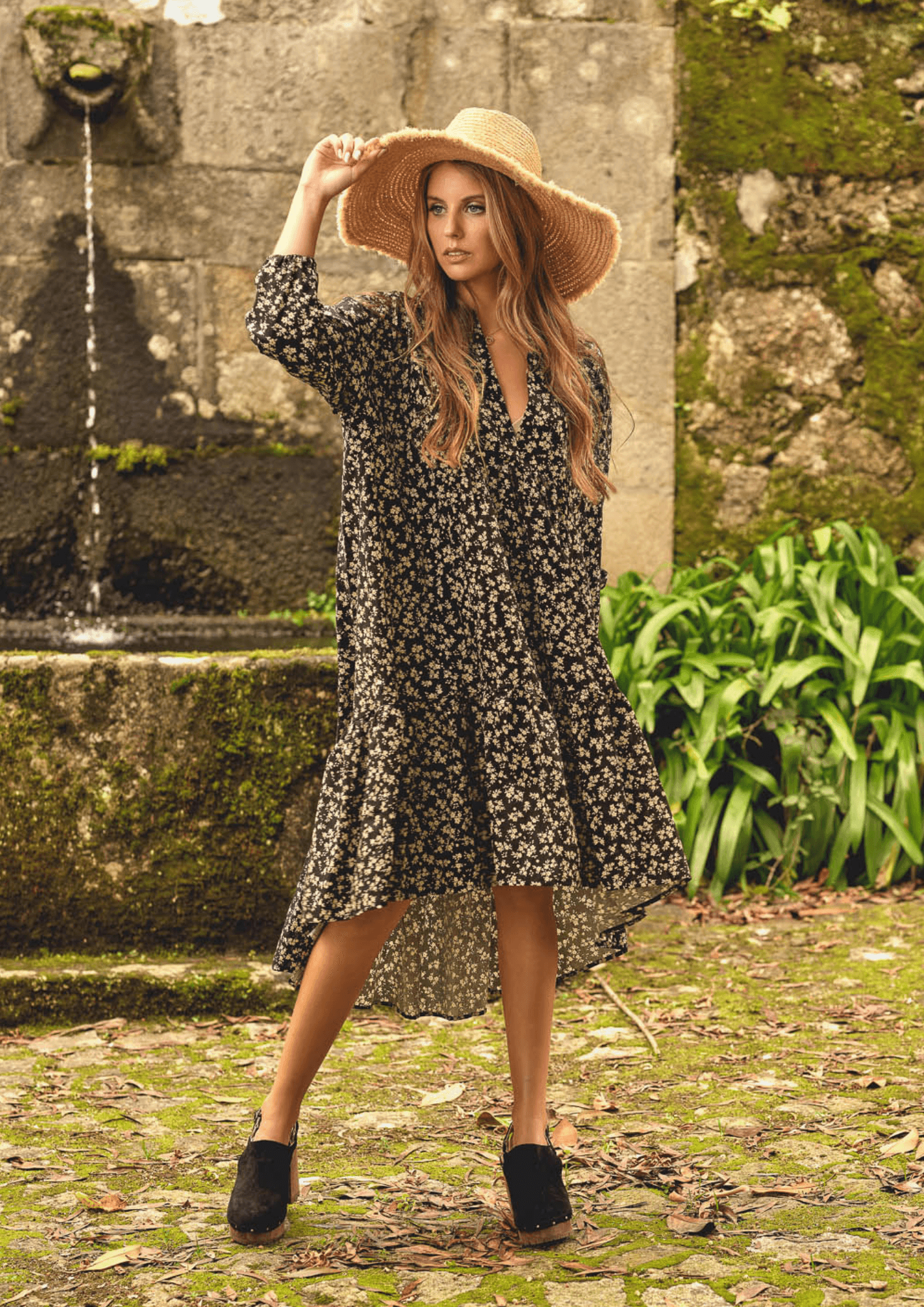 vestido asimétrico