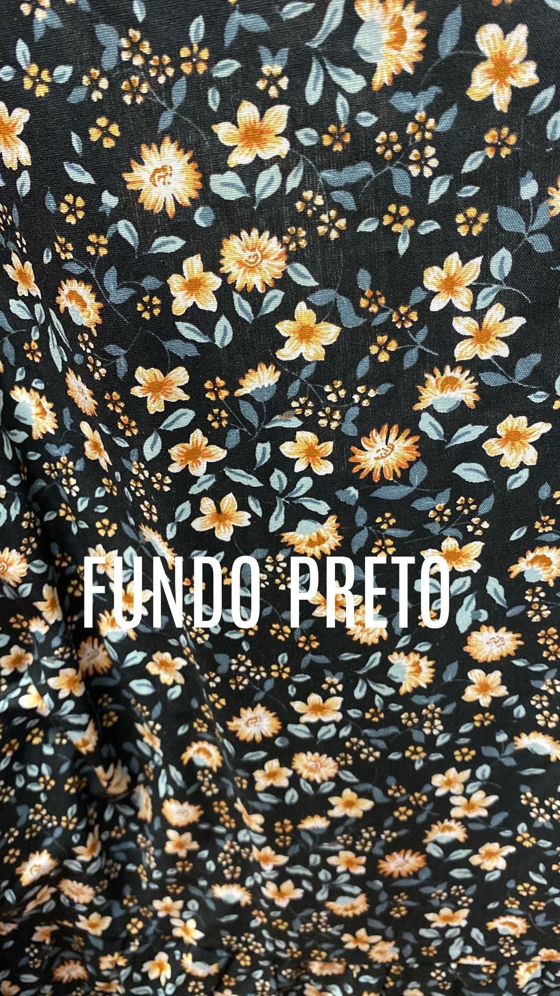 vestido midi floral