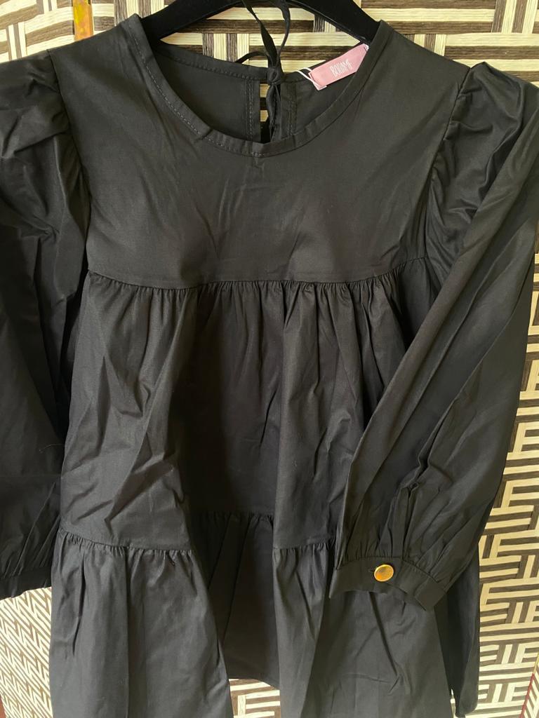 Blusa con manga globo