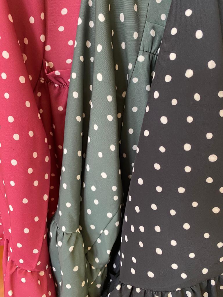 blusa con volantes