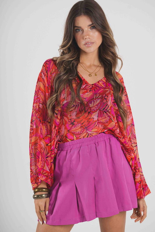 Conjunto Blusa y Pantalón Corto