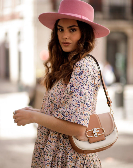 vestido midi floral